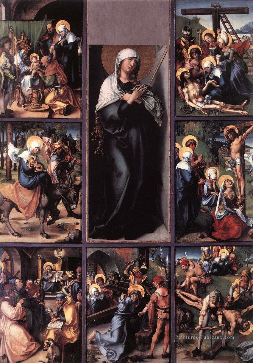 Les Sept Douleurs de la Vierge Nothern Renaissance Albrecht Dürer Peintures à l'huile